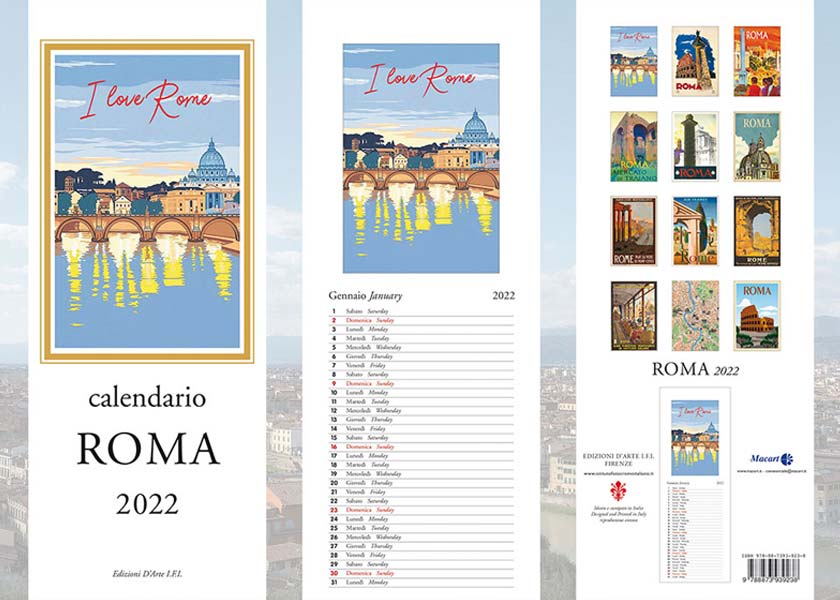 slim календарь Рим